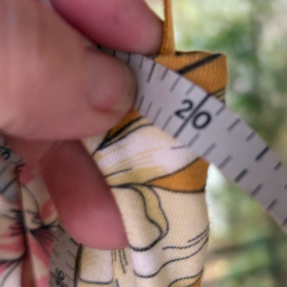 Torrid A line Maxi dress women’s yellow floral size 2x - Picture 9 of 11